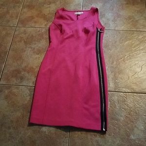 Michael kors hot pink dress